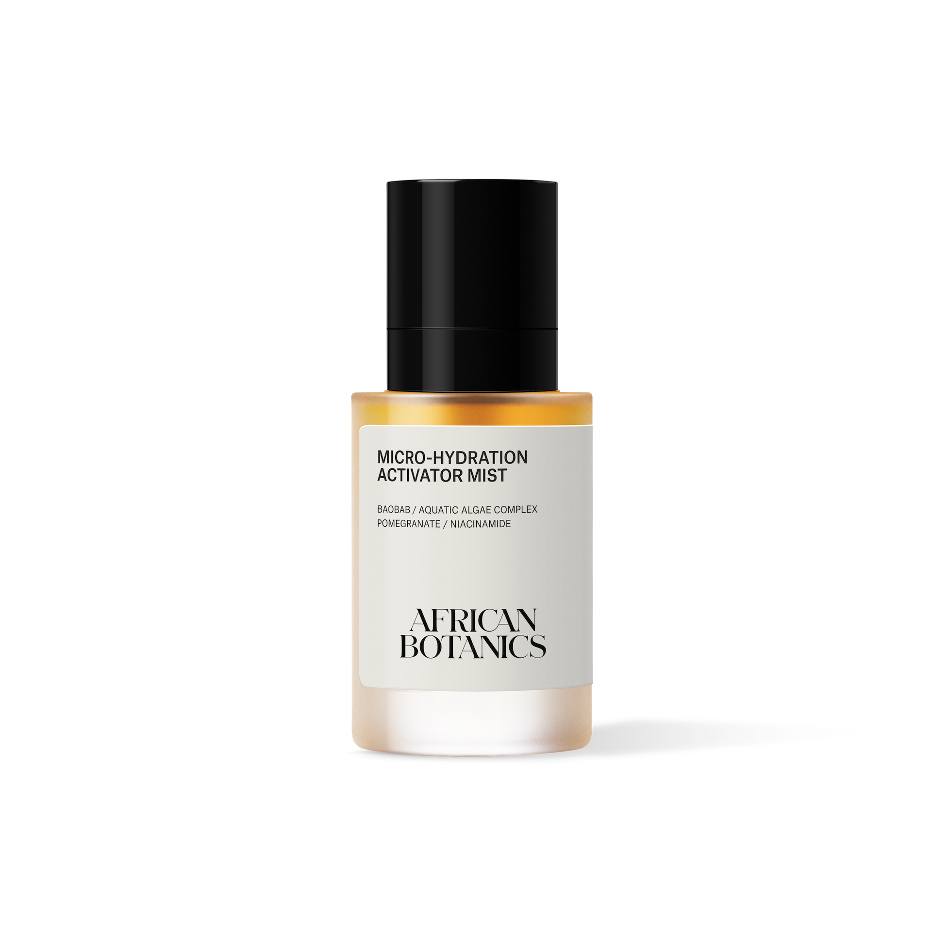 ÉCLAT Botanical Natural Black Micro-Hydration Activator Mist | Niacinamide & Algae | African