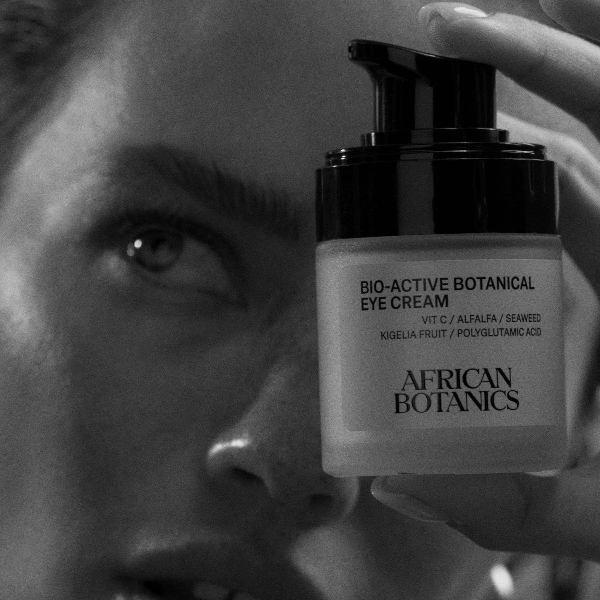 African Botanics Bio-Active Botanical Eye Cream — botanical and biotech eye contour rejuvenation, day and night
