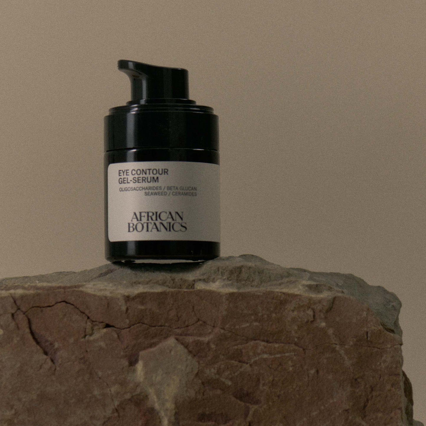 African Botanics Eye Contour Gel-Serum — fragrance-free luxury eye serum with Hyaluronic Acid and botanical actives for the eye contour