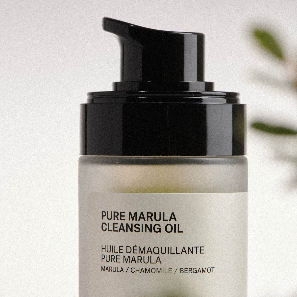 African Botanics Pure Marula Cleansing Oil — oil cleanser that dissolves makeup, SPF, and pollution without stripping the skin barrier. Vegan. Made in South Africa.
