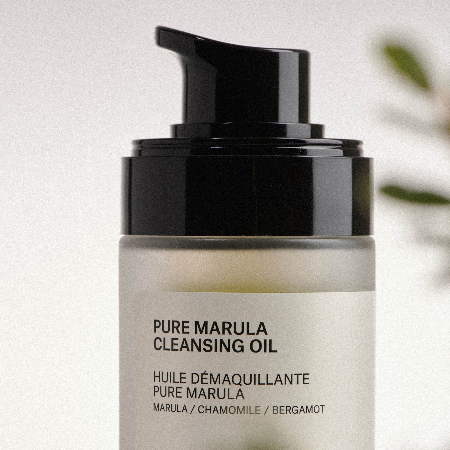 African Botanics Pure Marula Cleansing Oil — oil cleanser that dissolves makeup, SPF, and pollution without stripping the skin barrier. Vegan. Made in South Africa.
