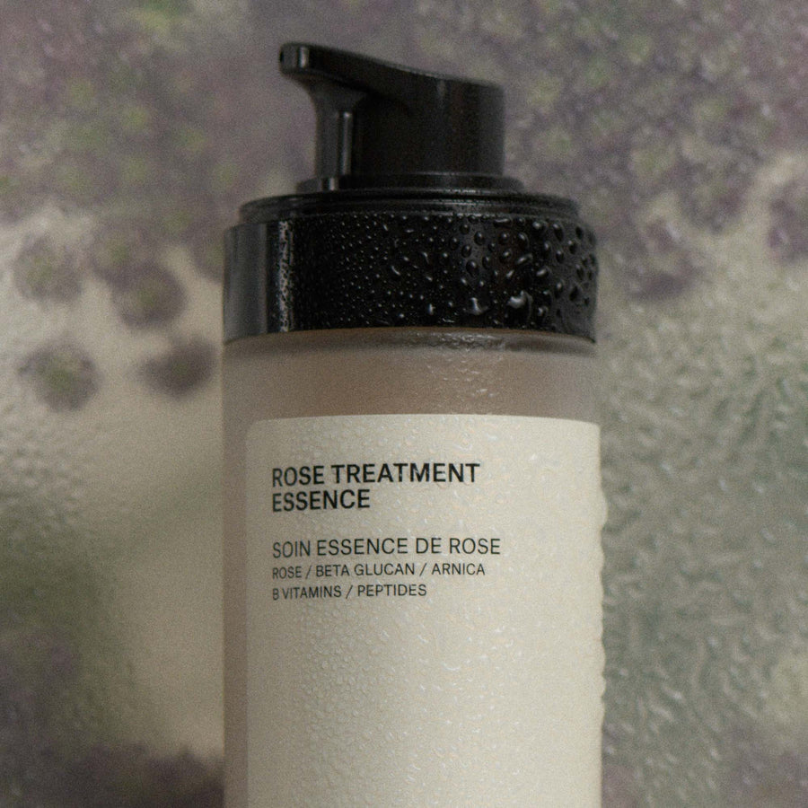 African Botanics Rose Treatment Essence — toning hydrating liquid with Hyaluronic Acid, Peptides, and Calendula for all skin types including sensitive and oily