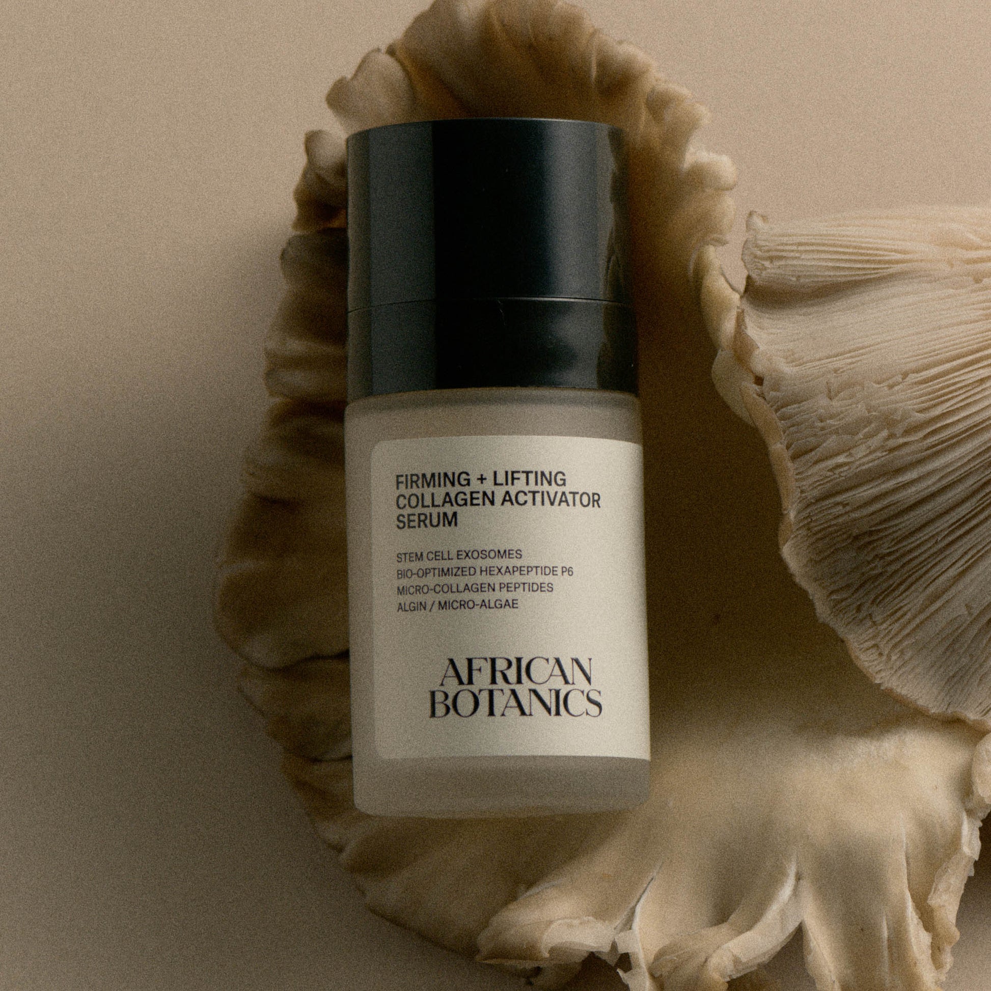 Lightweight serum texture of African Botanics Firming + Lifting Collagen Activator Serum 