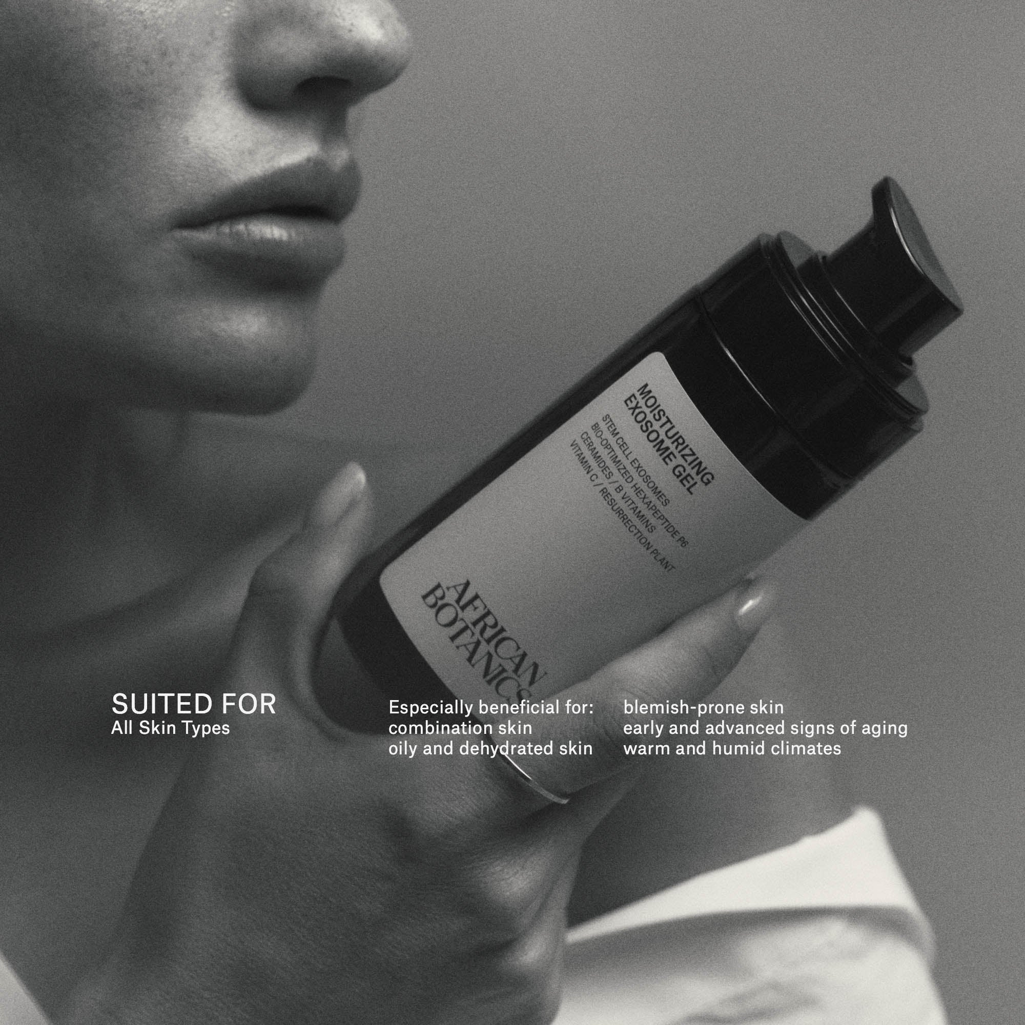 Moisturizing Exosome Gel — Regenerative Hydration | African
