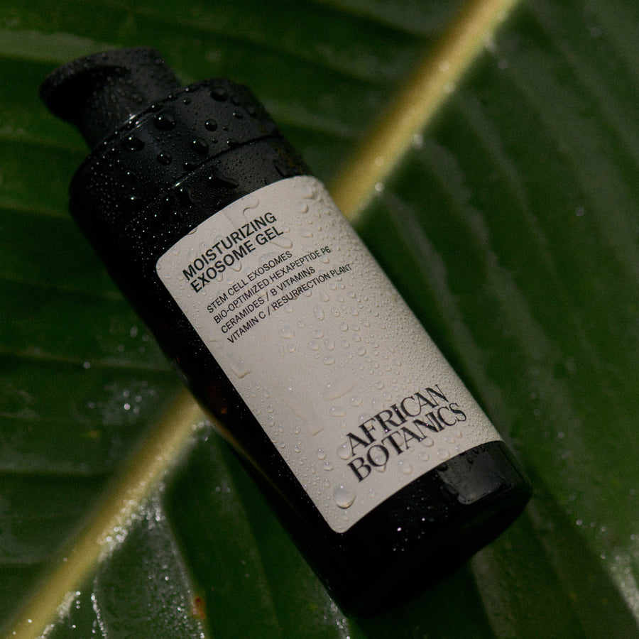 African Botanics Moisturizing Exosome Gel luxury regenerative gel moisturizer