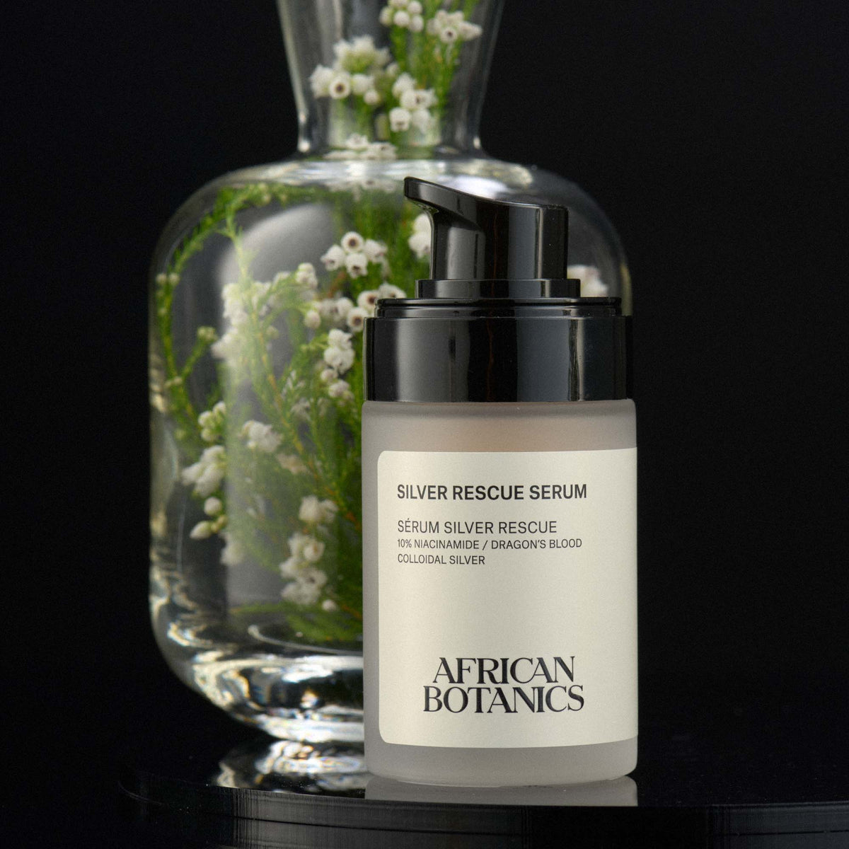Silver Lab Skin Rescue Silver Rescue Serum – African Botanics Inc